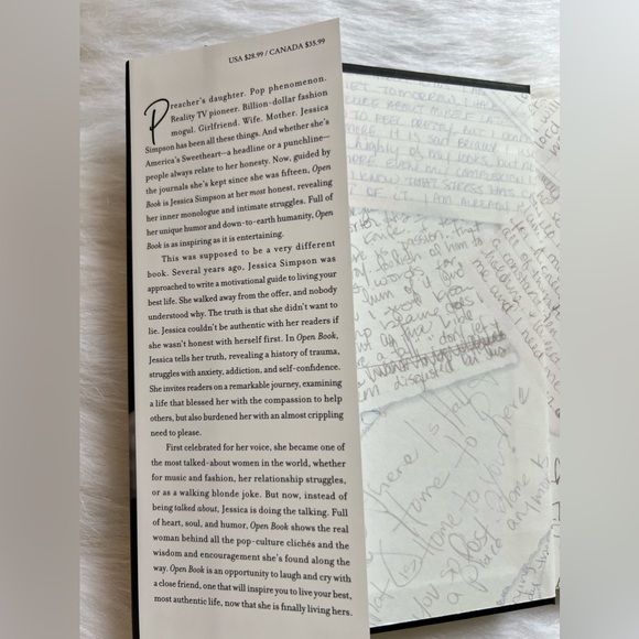 BOOK.  Open Book by Jessica Simpson. - Picture 2 of 4
